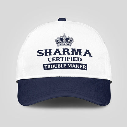 Certified Your Name Trouble Maker Washed Cap SHARMA 13K1 C148PF