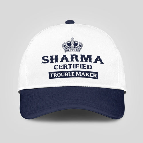 Certified Your Name Trouble Maker Washed Cap SHARMA 13K1 C148PF