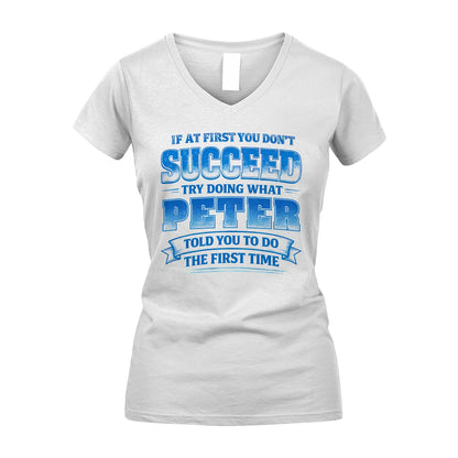 PETER 13K1-502 If At First You Don't Succeed...
