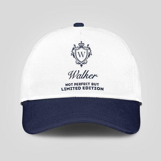 Not Perfect But Limited Edition Blue And White Luxury Cap WALKER 13K1 C151PF