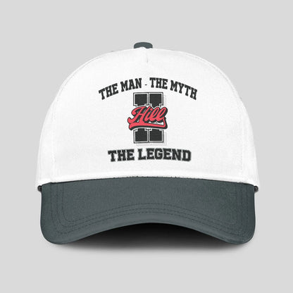 The Man The Myth The Legend Custom Initial Letter And Name Cap HILL 13K1 C38PF