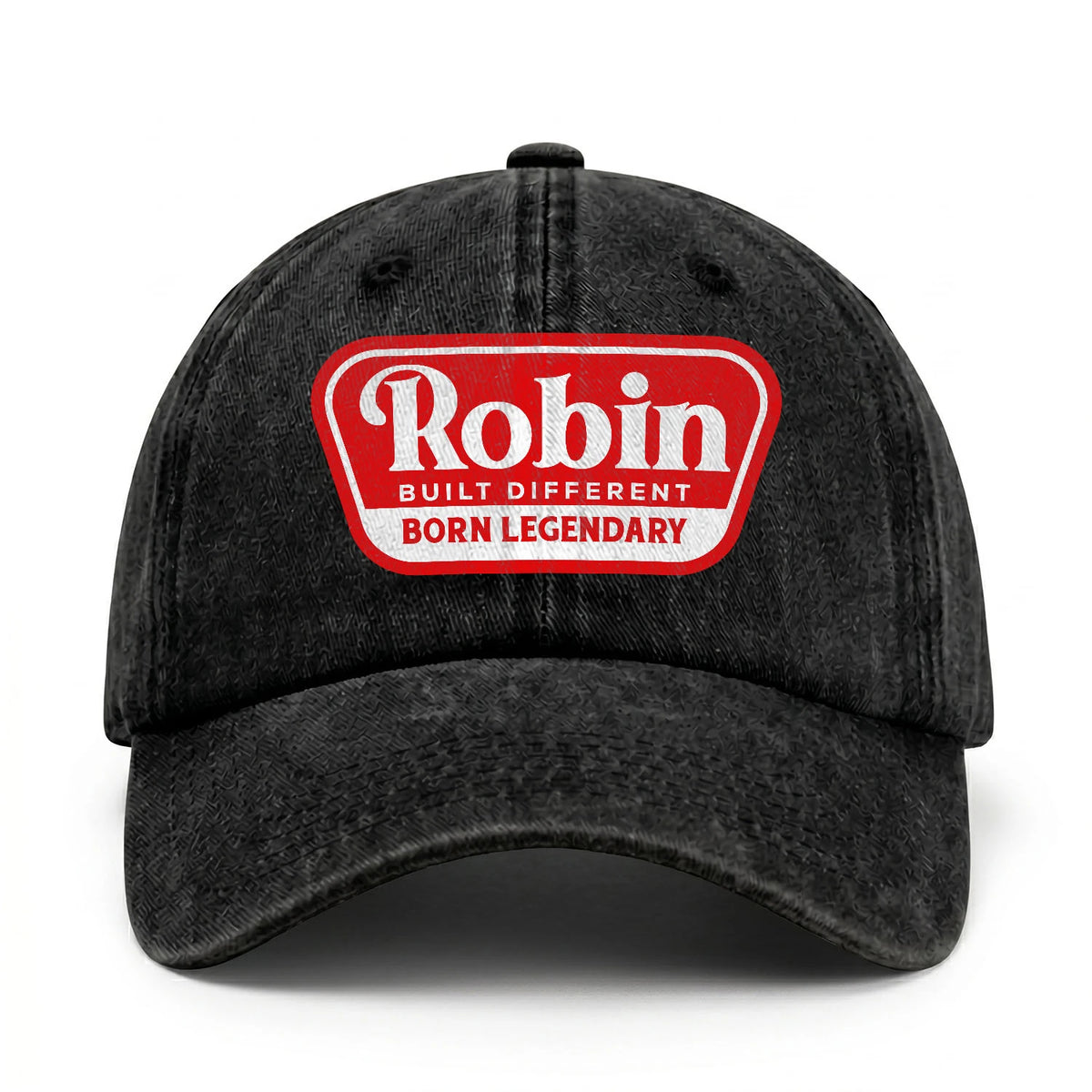 Built Different Born Legendary Red Logo Washed Cap ROBIN 13K1 C63PF
