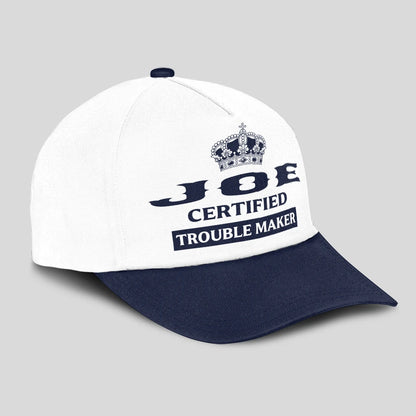 Certified Your Name Trouble Maker Washed Cap JOE 13K1 C148PF