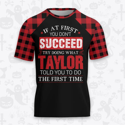 TAYLOR Buffalo Plaid Pajamas Set Tshirt & Pants 13K1-EV2