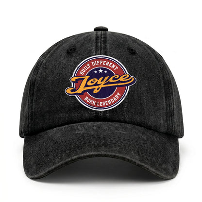 Built Different Born Legendary Logo Washed Cap JOYCE 13K1 C65PF