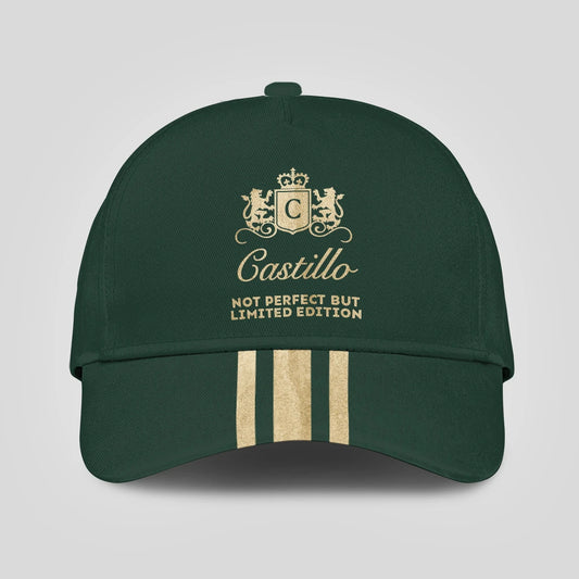 Not Perfect But Limited Edition Luxury Burgundy Cap CASTILLO 13K1 C157PF