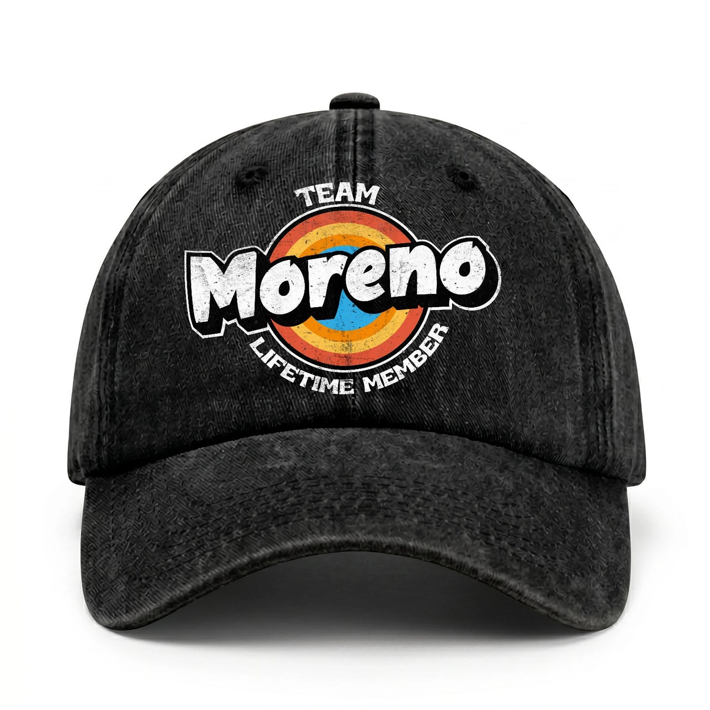 Team Your Name Lifetime Member Logo Cap MORENO 13K1 C66PF