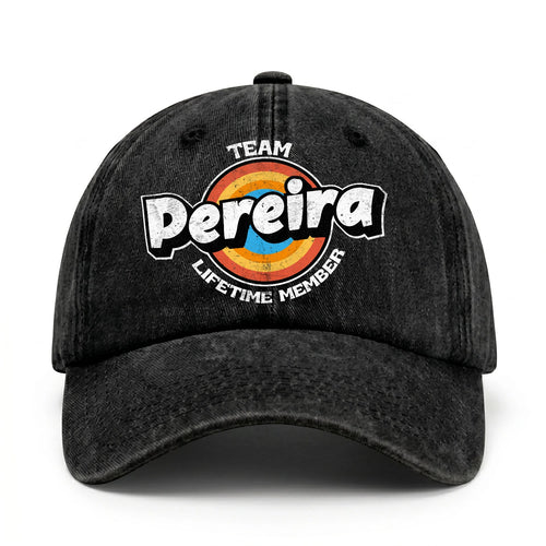 Team Your Name Lifetime Member Logo Cap PEREIRA 13K1 C66PF