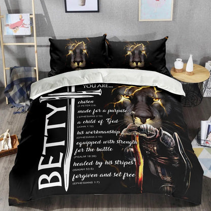 BETTY Limited Edition Personalized Bedding Set 13K1-BS1