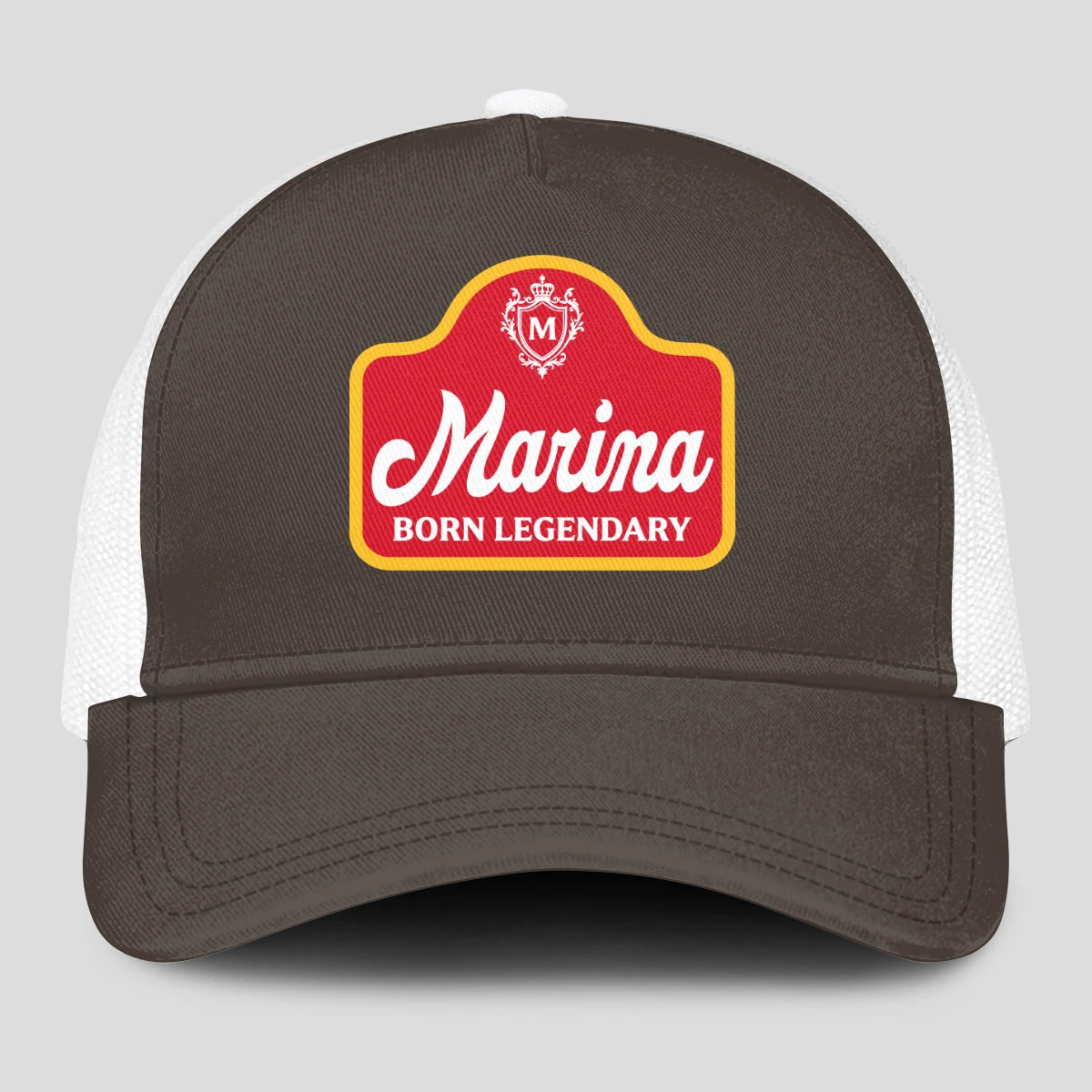 Born Legendary Charcoal Mesh Cap MARINA 13K1 C196PF