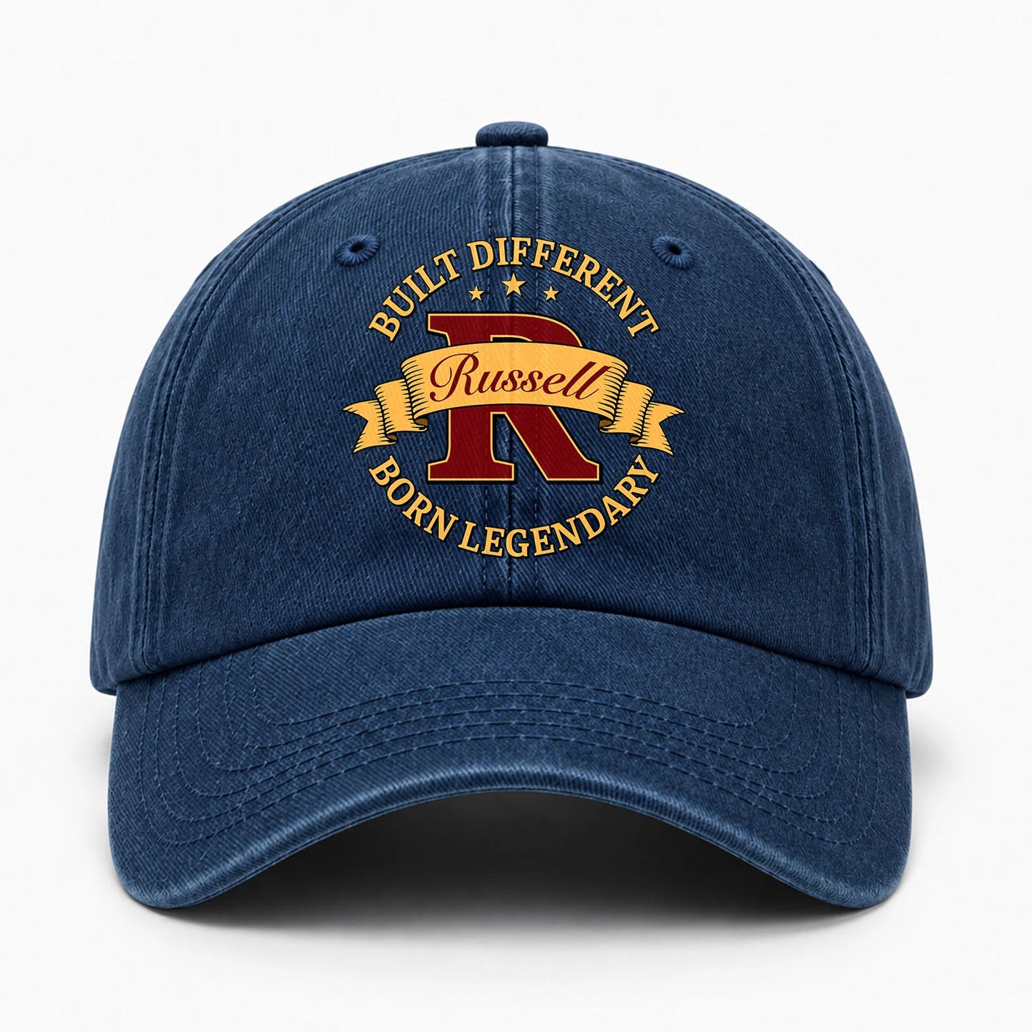 Built Different Born Legendary Royal Washed Cap RUSSELL 13K1 C71PF