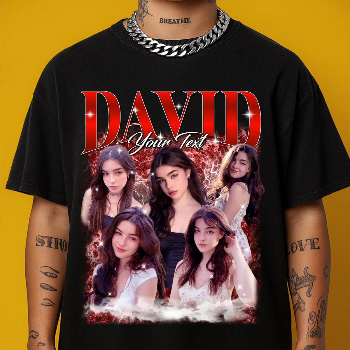 DAVID 13K1-CTN1 Bootleg Rap Tee | Custom Bootleg T-Shirt | Perfect Gift