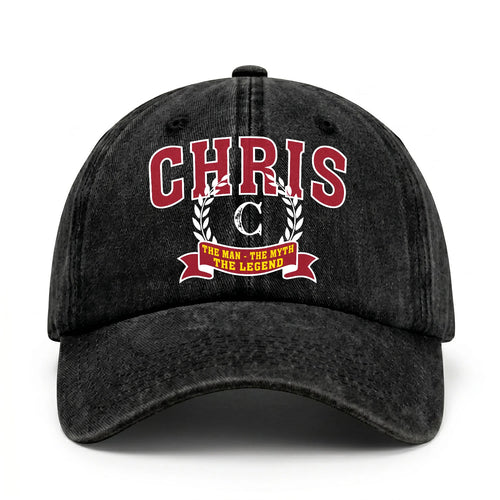 The Man The Myth The Legend Royal Cap CHRIS 13K1 C32PF