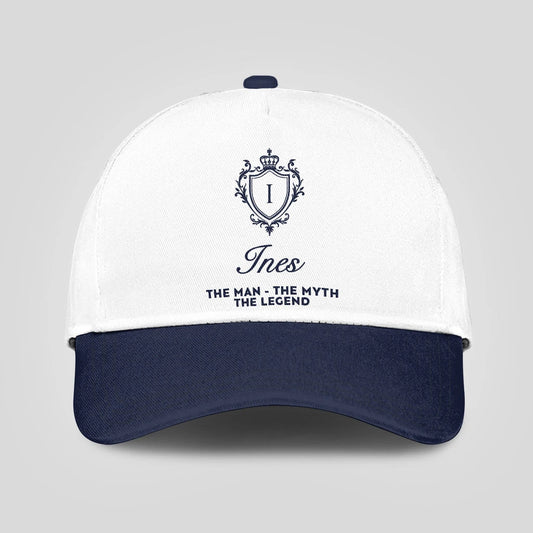 The Man The Myth The Legend Blue Cap INES 13K3 C46PF