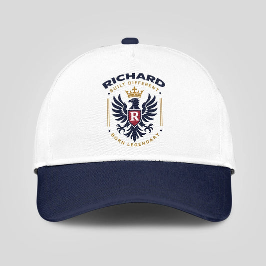 Built Different Born Legendary Elegant Blue And White Cap RICHARD 13K1 C76PF