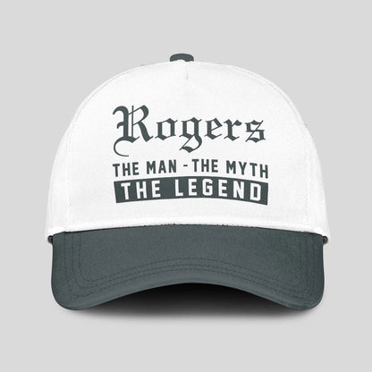 The Man The Myth The Legend Luxury Cap ROGERS 13K1 C39PF