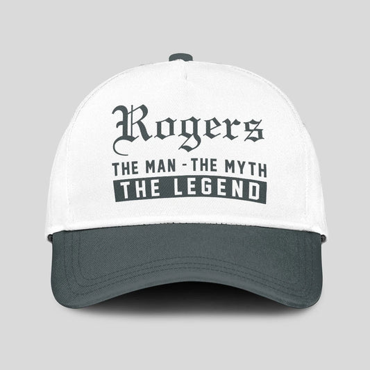The Man The Myth The Legend Luxury Cap ROGERS 13K1 C39PF