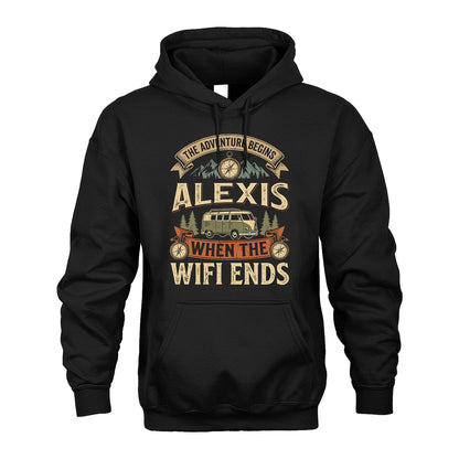 ALEXIS 13K1-547 The Adventure Begins Name When The Wifi Ends