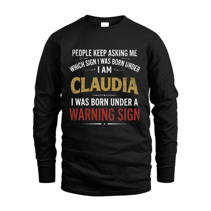 CLAUDIA 13K1-562 People Keep Asking Me ...