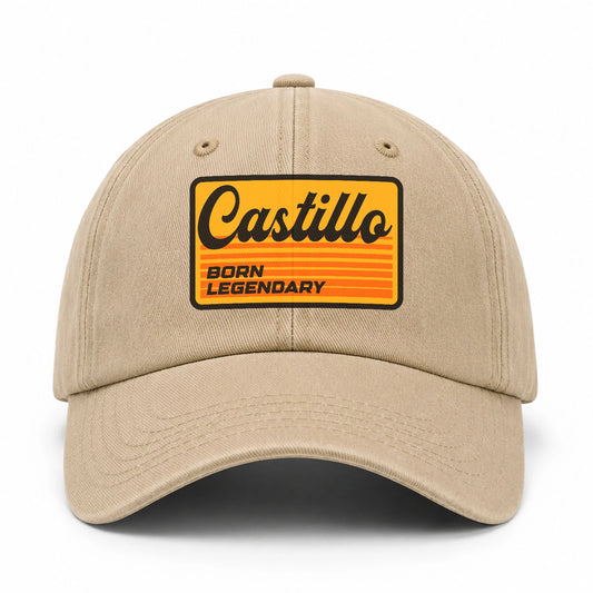 Born Legendary Vintage Washed Cap CASTILLO 13K1 C64PF