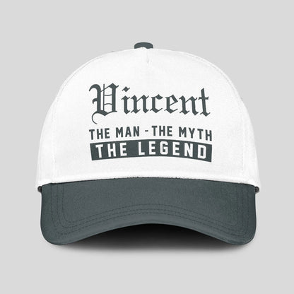 The Man The Myth The Legend Luxury Cap VINCENT 13K1 C39PF