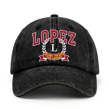 The Man The Myth The Legend Royal Cap LOPEZ 13K1 C32PF