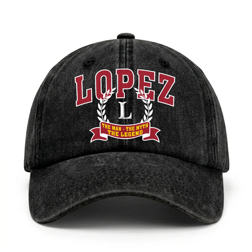 The Man The Myth The Legend Royal Cap LOPEZ 13K1 C32PF