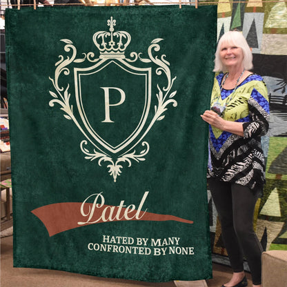 Hated by Many Confronted by None Old Money Blanket PATEL 13K1 BK19