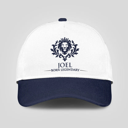 Born legendary lion blue and white baseball cap JOEL 13K1 C185PF