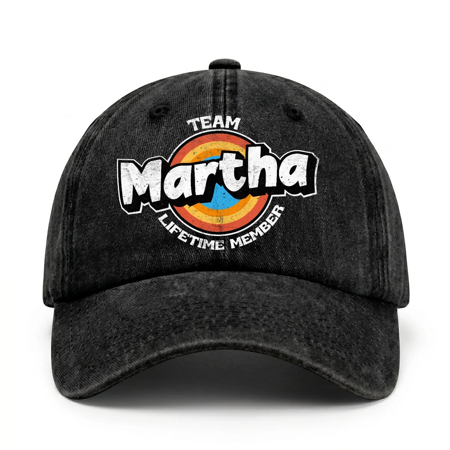 Team Your Name Lifetime Member Logo Cap MARTHA 13K1 C66PF
