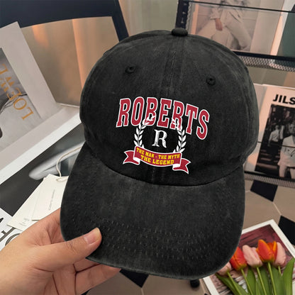 The Man The Myth The Legend Royal Cap ROBERTS 13K1 C32PF