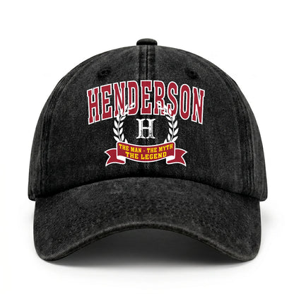 The Man The Myth The Legend Royal Cap HENDERSON 13K1 C32PF