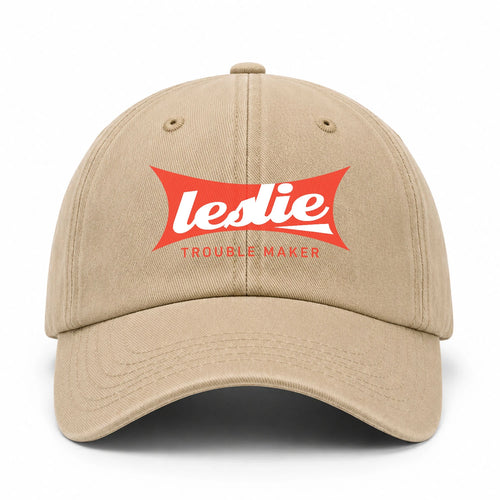 Trouble Maker Red Logo Washed Cap LESLIE 13K1 C78PF