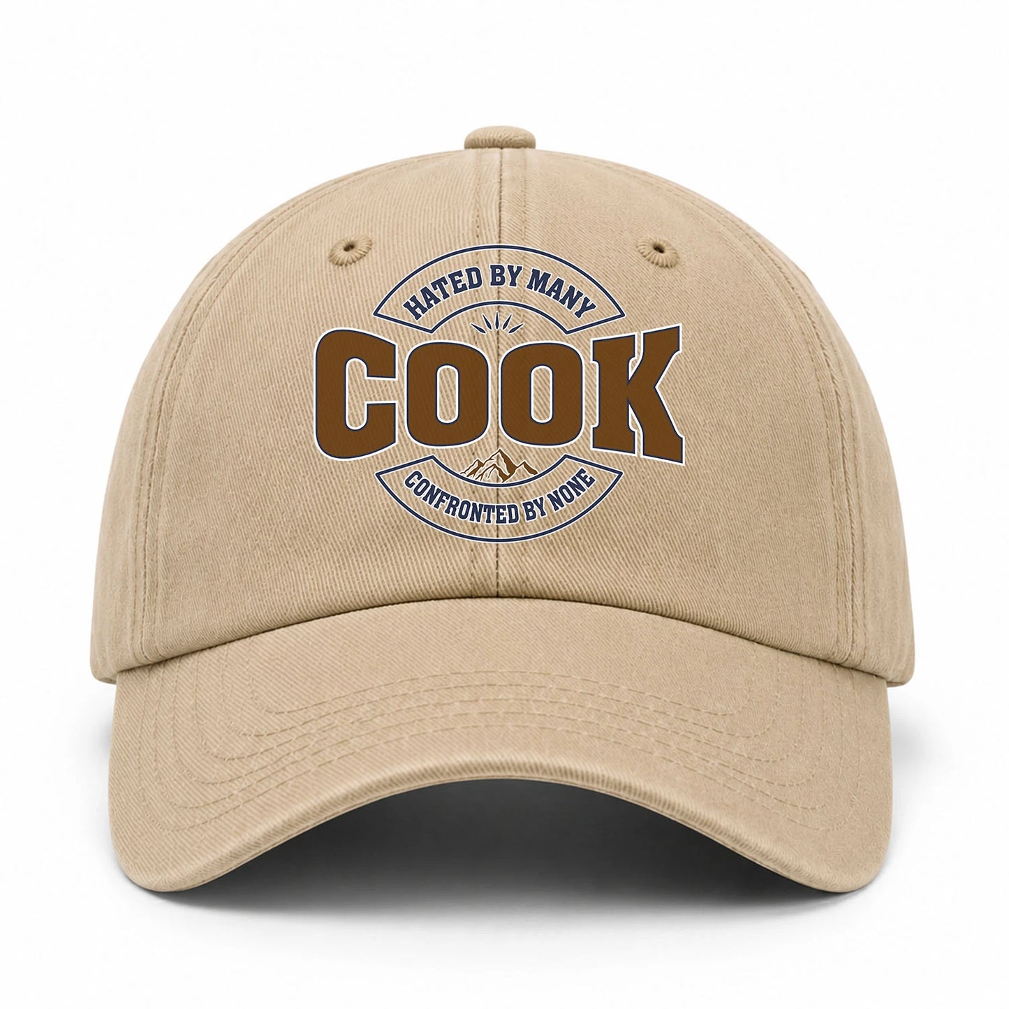 Hated By Many Confronted By None Washed Cap COOK 13K1 C36PF
