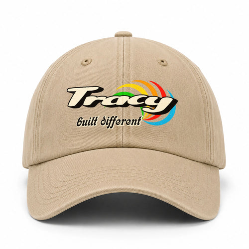 Your Name Built Different Retro Washed Cap TRACY 13K1 C55PF
