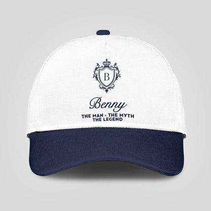 The Man The Myth The Legend Blue Cap BENNY 13K4 C46PF
