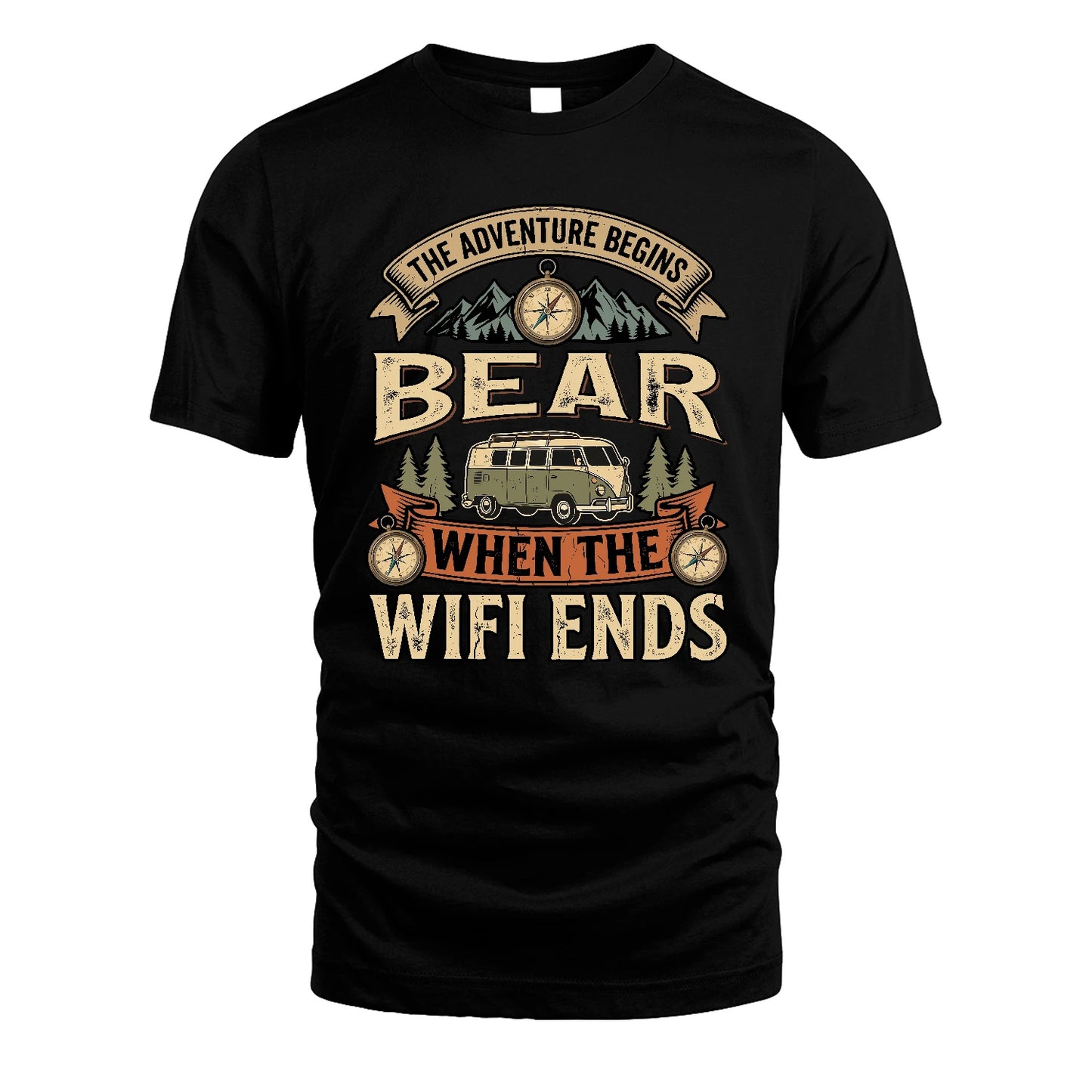 BEAR 13K1-547 The Adventure Begins Name When The Wifi Ends