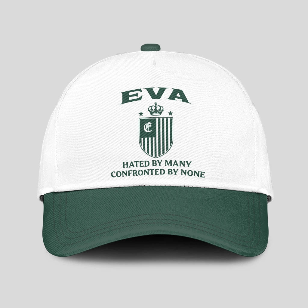 Hated By Many Confronted By None Luxury Logo Cap EVA 13K1 C41PF