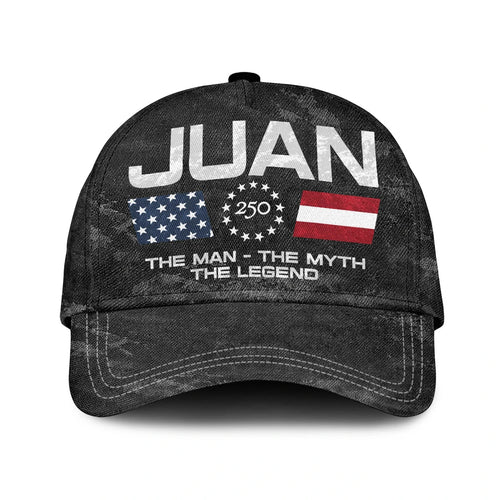 JUAN 13K1-C11PF America 250 The man - The Myth - The Legend