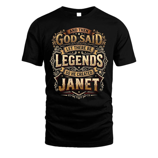 JANET 13K1-540 And Then God Said Let There Be Legends...