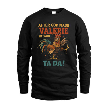 VALERIE 13K1-563 After God Made Name He Said Ta Da!