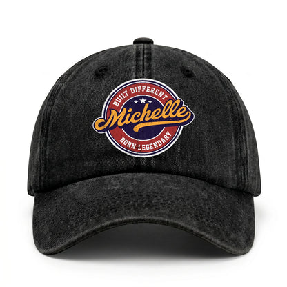 Built Different Born Legendary Logo Washed Cap MICHELLE 13K1 C65PF