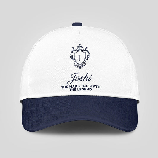 The Man The Myth The Legend Blue Cap JOSHI 13K3 C46PF