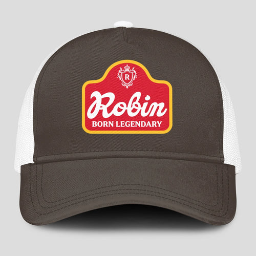 Born Legendary Charcoal Mesh Cap ROBIN 13K1 C196PF