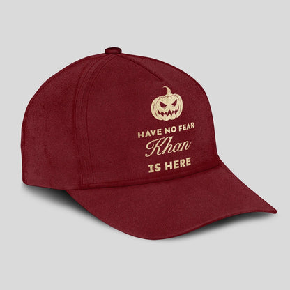 Have No Fear Your Name Is Here Halloween Pumpkin Burgundy KHAN 13K1 C163PF