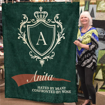 Hated by Many Confronted by None Old Money Blanket ANITA 13K1 BK19