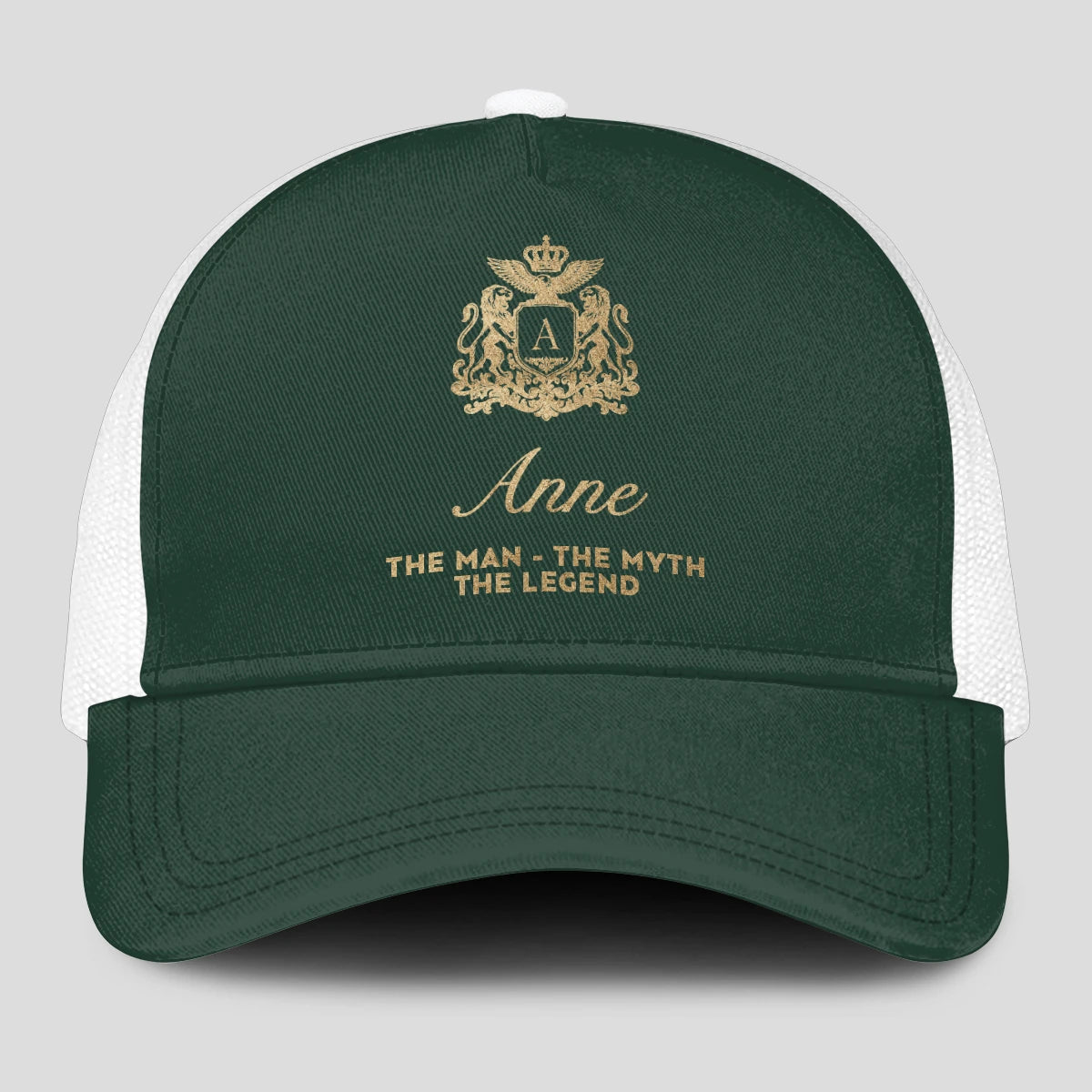The Man The Myth The Legend Sage Green Mesh Cap ANNE 13K1 C192PF