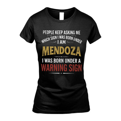 MENDOZA 13K1-562 People Keep Asking Me ...