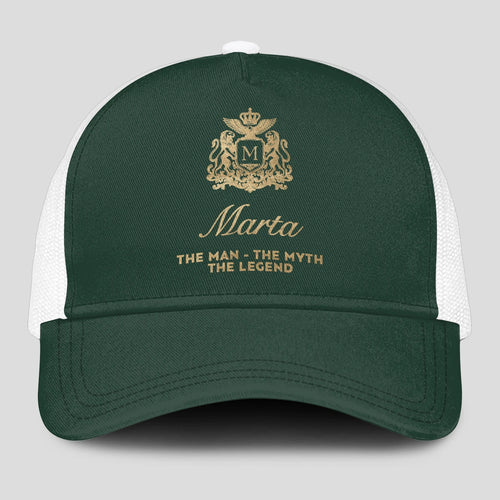 The Man The Myth The Legend Sage Green Mesh Cap MARTA 13K1 C192PF