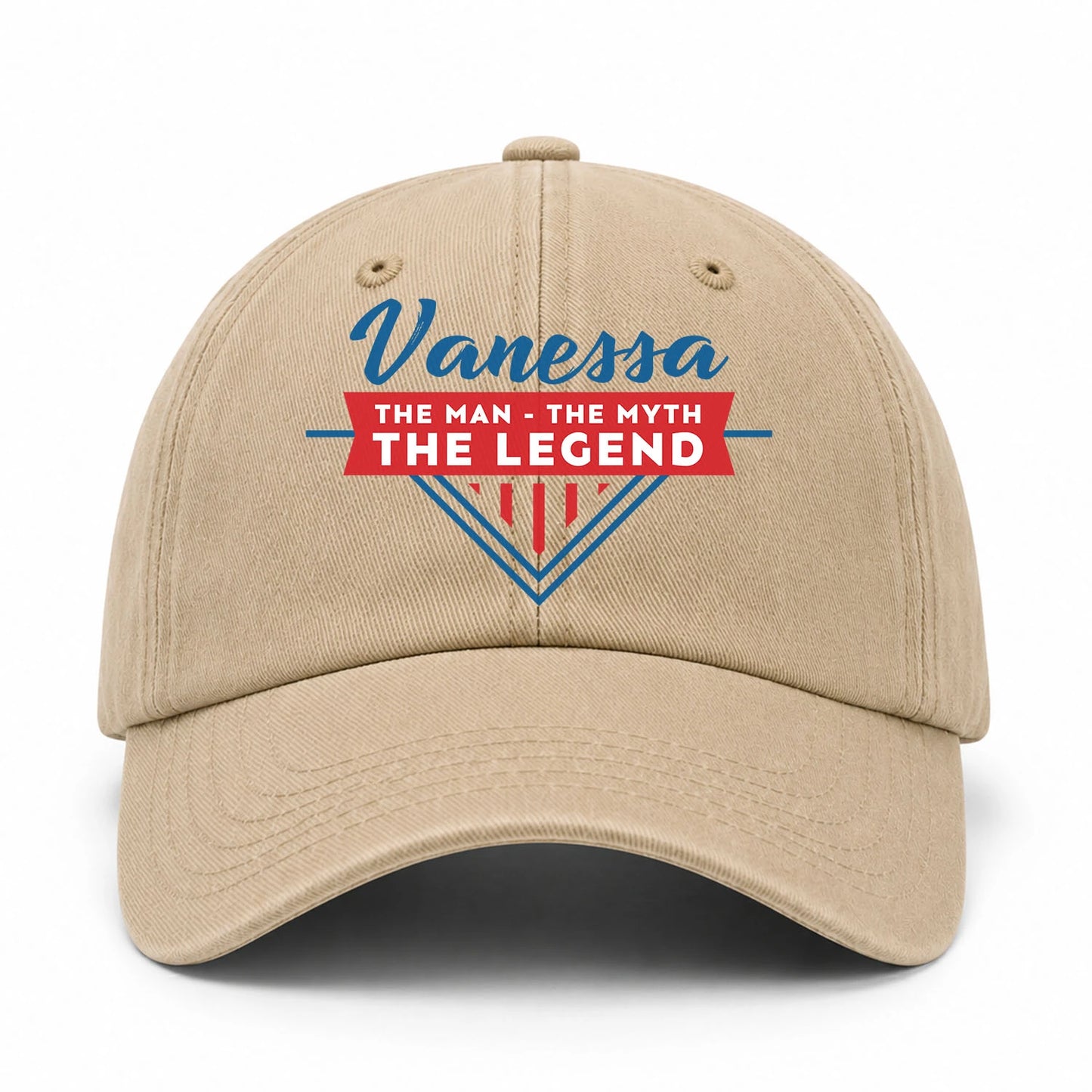 The Man The Myth The Legend Logo Washed Cap VANESSA 13K1 C37PF